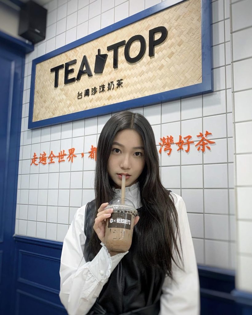 台灣第一味巧克珍珍奶茶