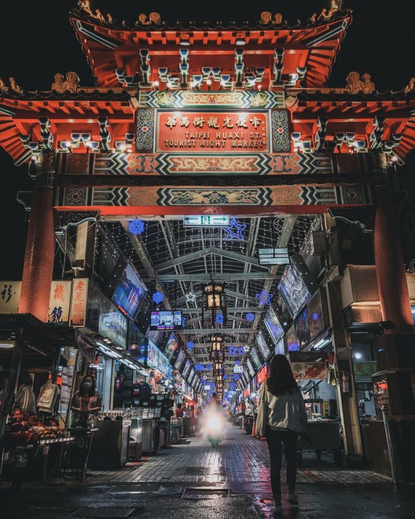 台北華西街觀光夜市