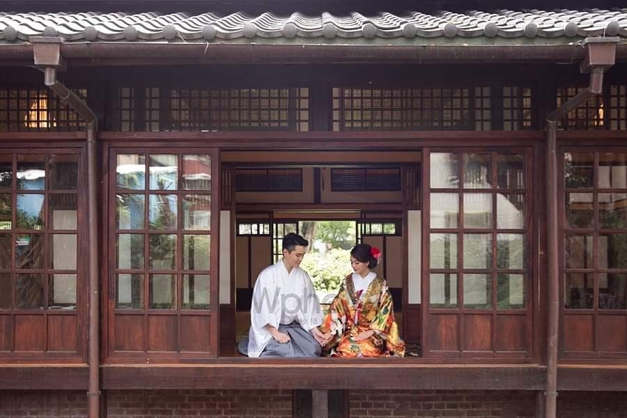 情侶和服拍攝與日式建築台北紀州庵文學森林